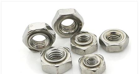 不锈钢六角焊接螺母/点焊螺帽/M10/GB13681/DIN